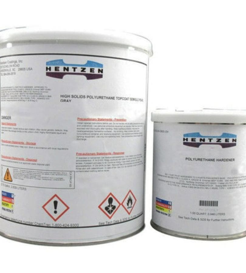 #26118 HIGH SOLID SEMI GLOSS GRAY POLYURETHANE TOPCOAT