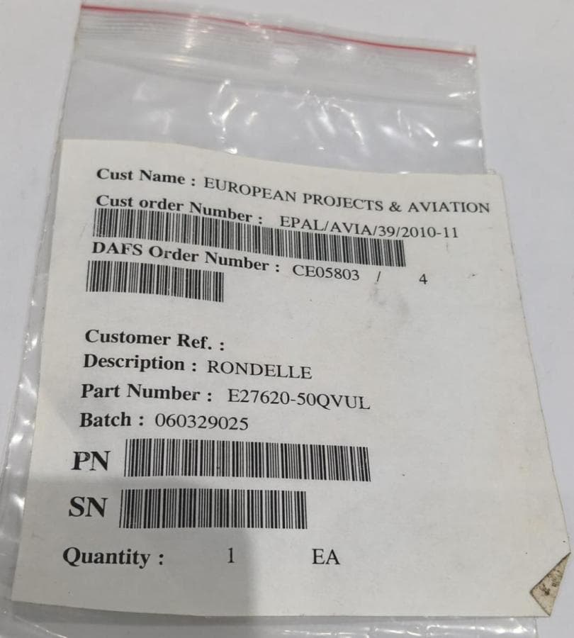 E27620-50QVUL RONDELLE