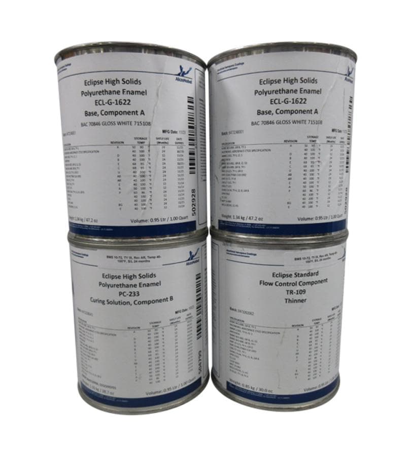 High Solids Polyurethane Enamel Topcoat, BAC70846 Gloss White