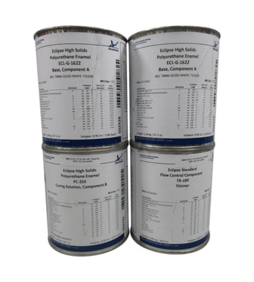 High Solids Polyurethane Enamel Topcoat, BAC70846 Gloss White
