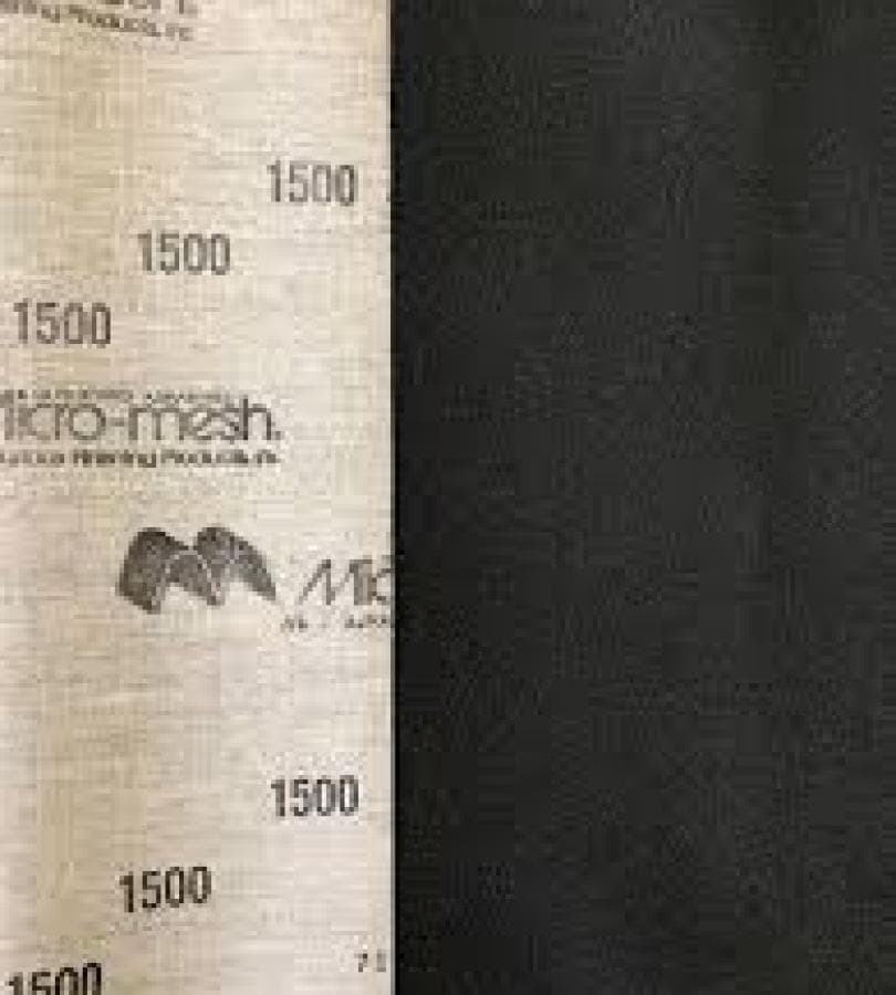 CUSHIONED ABRASIVE PAPER