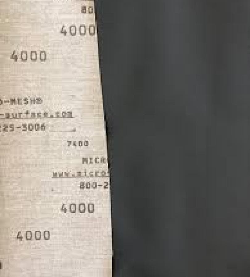 CUSHIONED ABRASIVE PAPER
