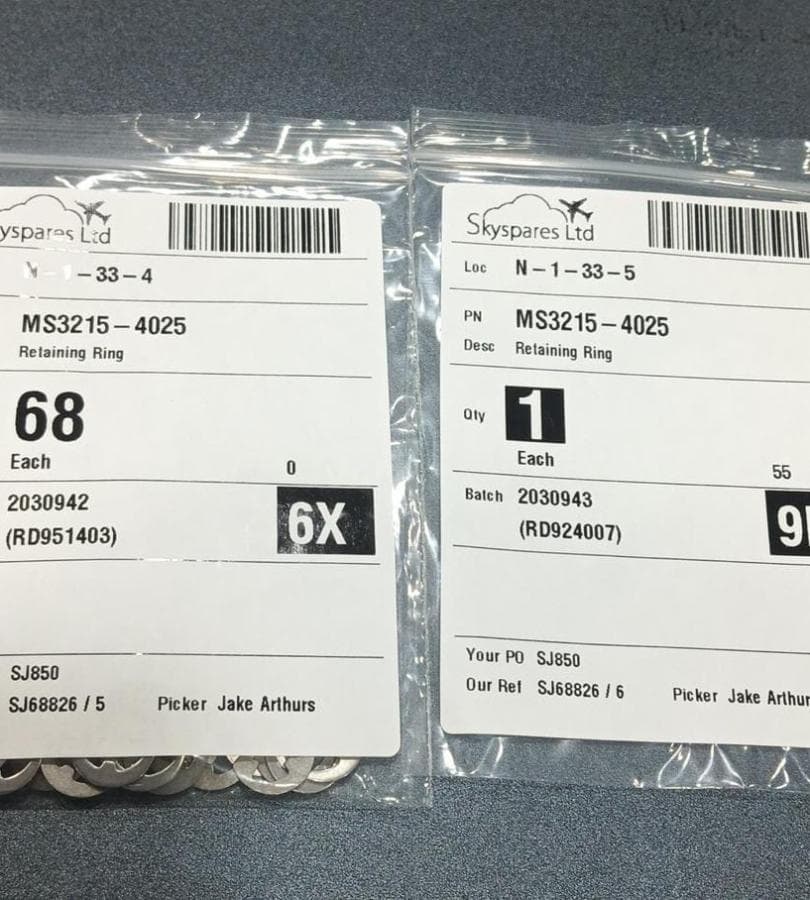 MS3215-4025 RETAINING RING
