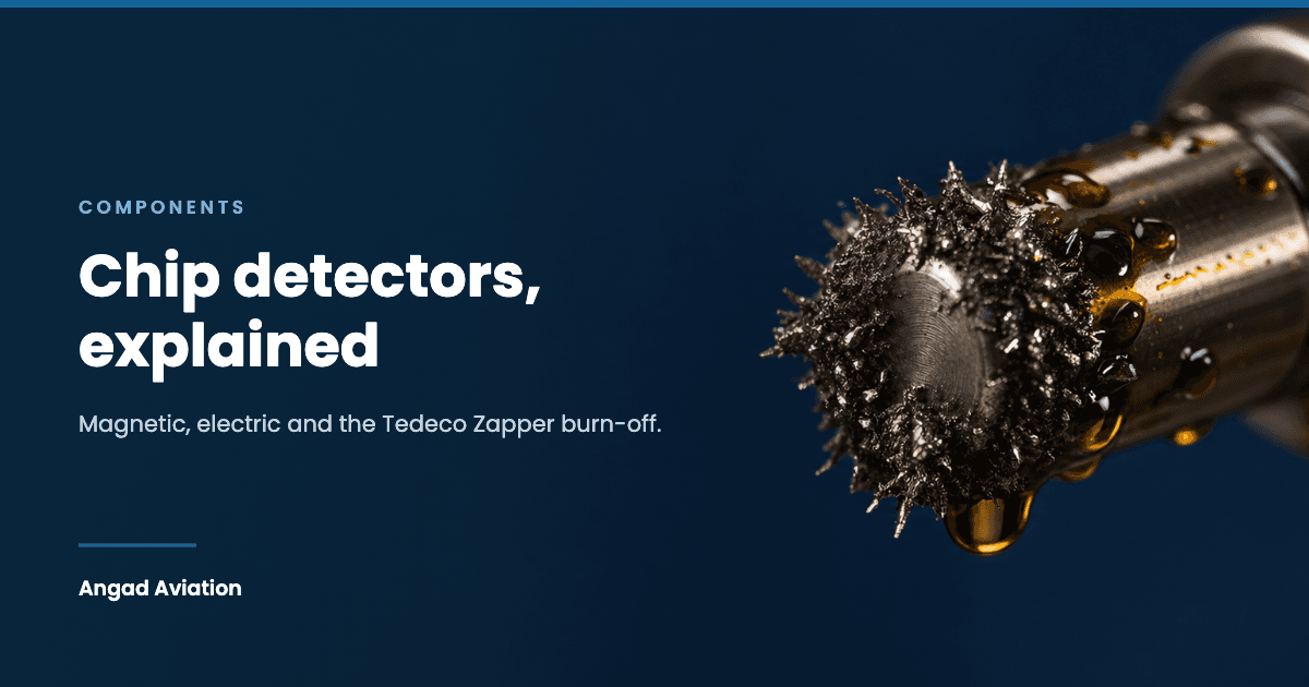 Chip detectors explained: magnetic, electric and Eaton Tedeco Zapper
