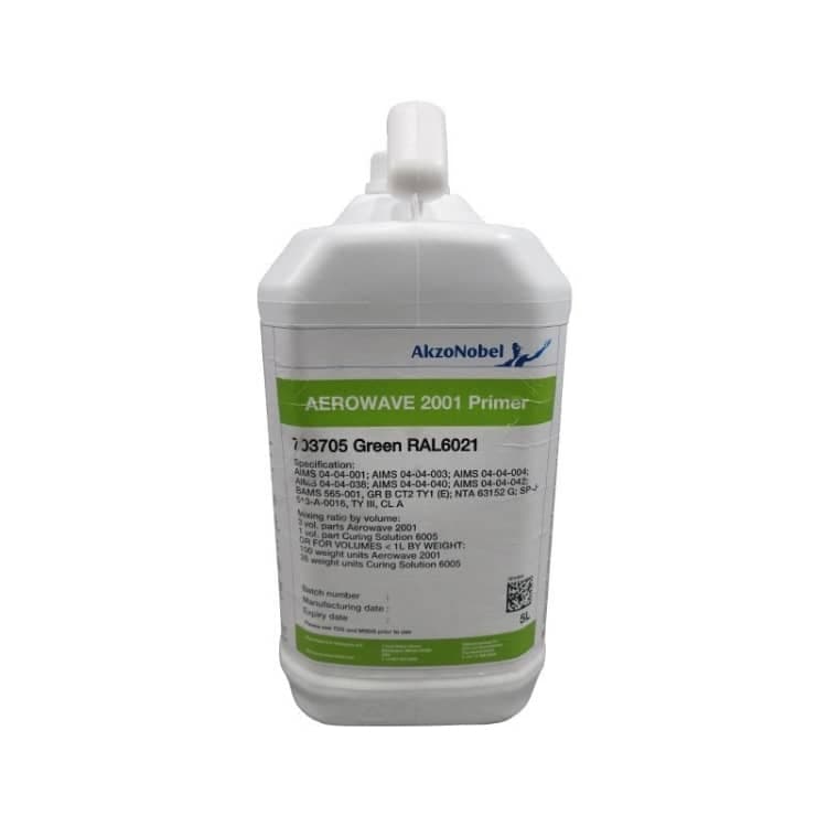 Aerowave 2001 Chromated Water-Based Epoxy Primer, Green