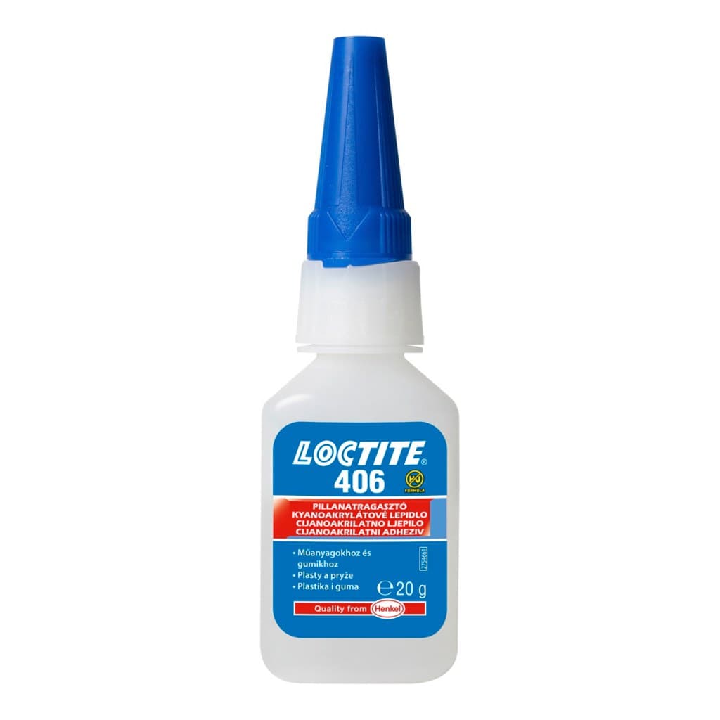 Loctite 406 Instant Adhesive for Plastics and Rubber