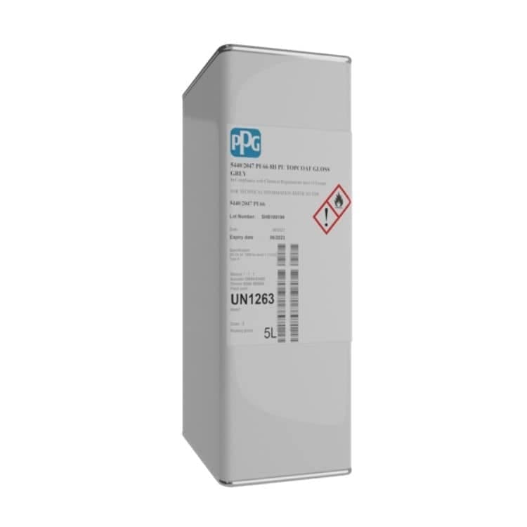 PU66 5461 8H NL Polyurethane Topcoat, Semi-Gloss