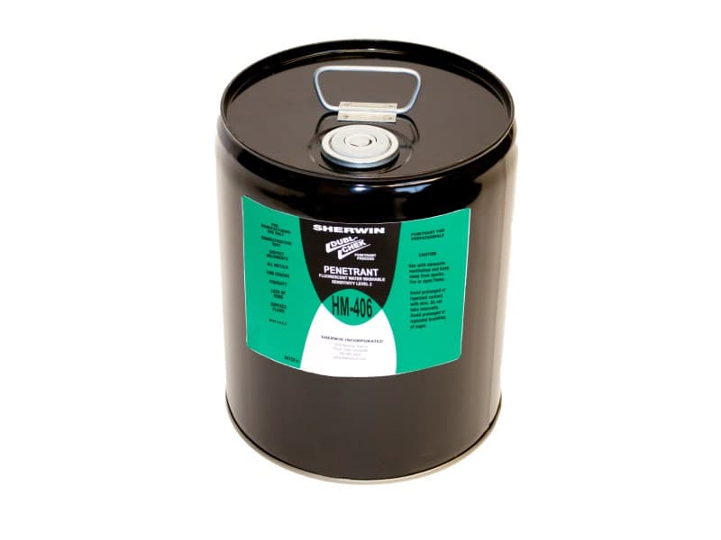 Dubl-Chek HM-406 Fluorescent Penetrant, Water-Washable, Level 2
