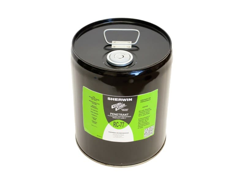 Dubl-Chek RC-77 Post-Emulsifiable Fluorescent Penetrant, Level 4