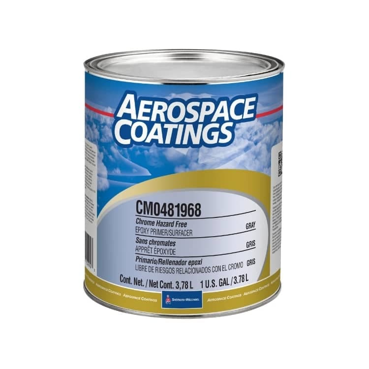 Chrome Hazard Free Epoxy Primer/Surfacer CM0481968, Gray
