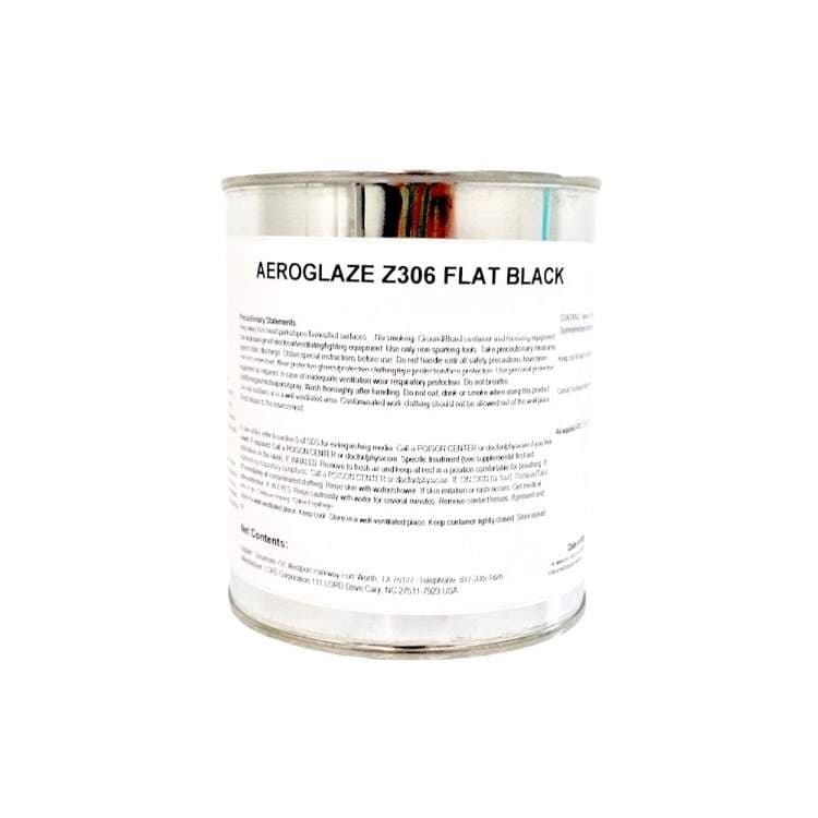 AEROGLAZE Z306 Flat Black Absorptive Polyurethane Coating