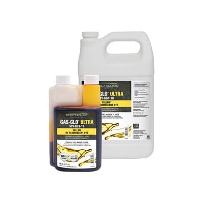 GAS-GLO ULTRA UV Fluorescent Fuel Leak Detection Dye